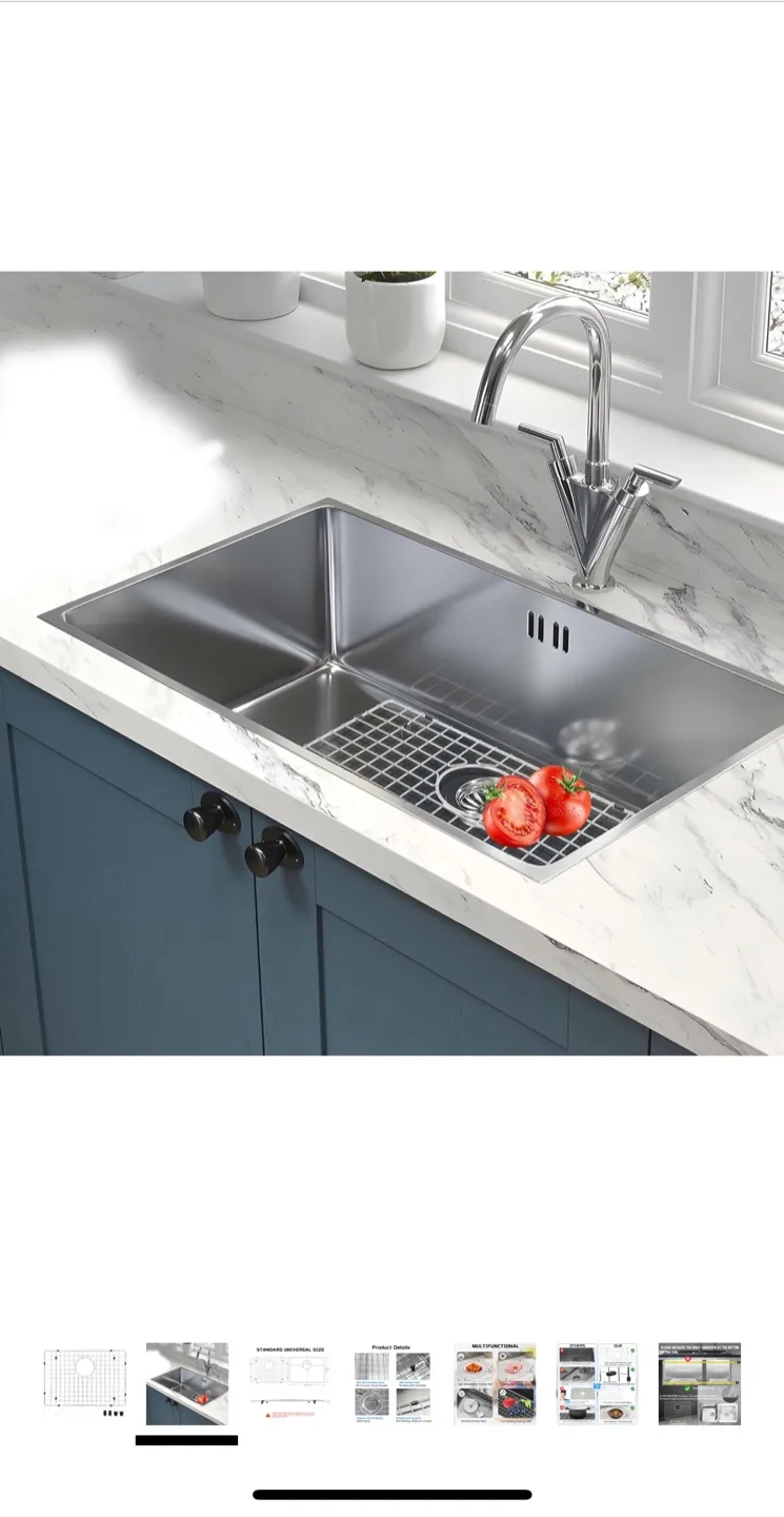 22"x15" Stainless Steel Bottom Grid image indicator(3)