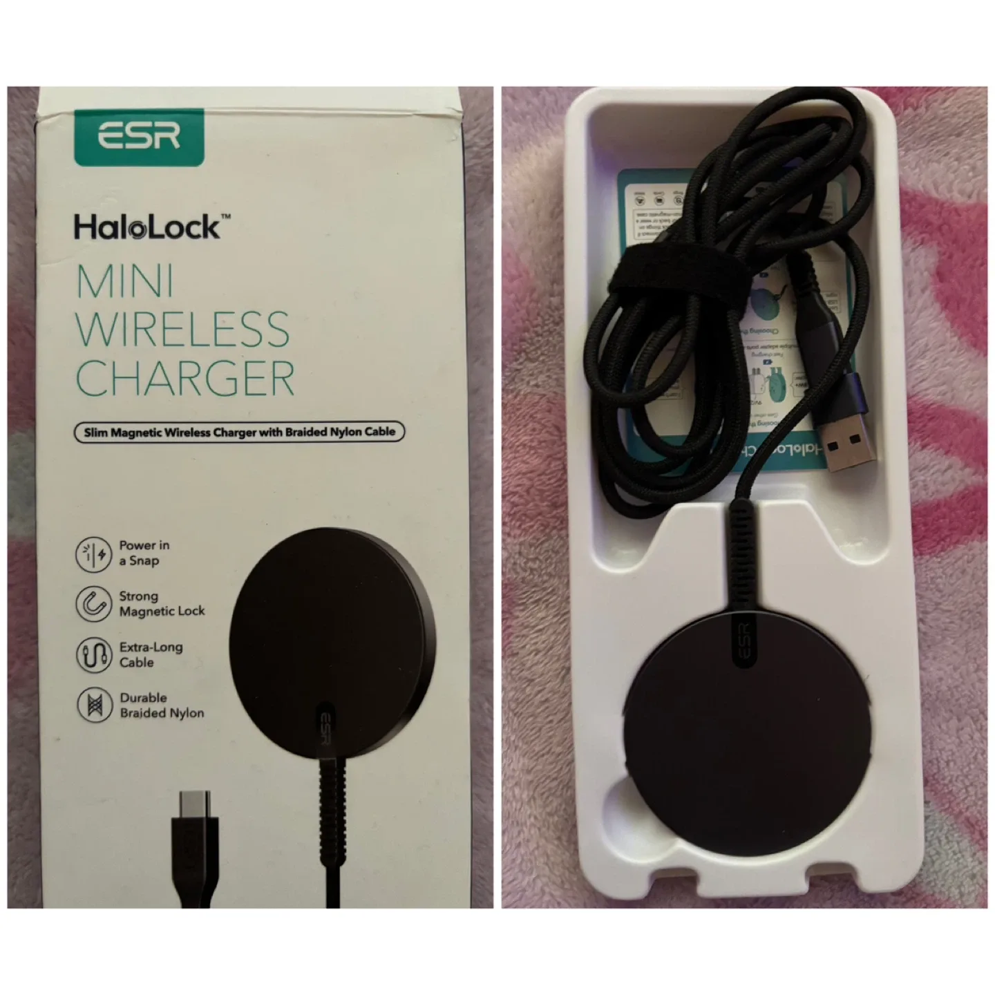 (ESR HaloLock) MagSafe Wireless Charger - iPhone 12/13/14/15