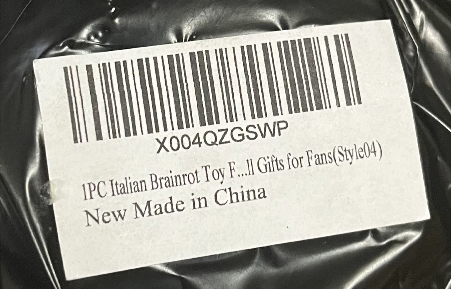 Italian Brainrot Toy - New in Package! - photo 3