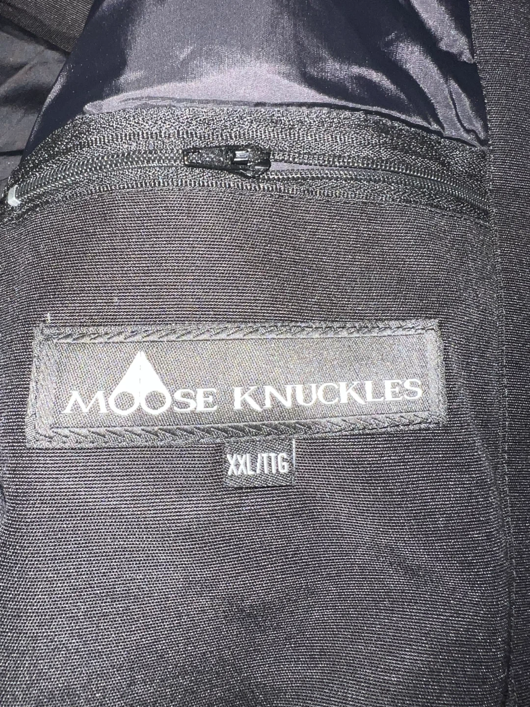 Moose Knuckles Down Filled Black Jacket XXL - photo 4