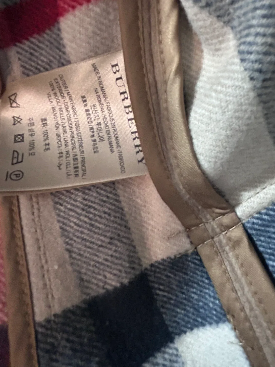 Burberry Wool Duffle Coat - Size S image indicator(5)