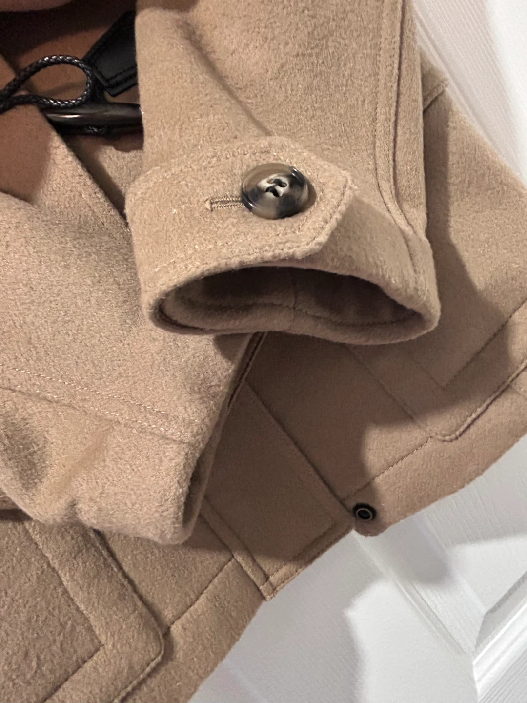 Burberry Wool Duffle Coat - Size S - photo 4