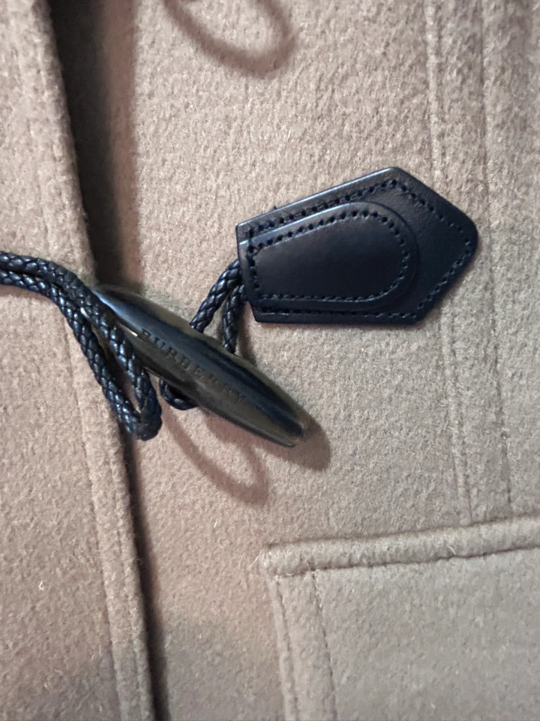 Burberry Wool Duffle Coat - Size S - photo 3