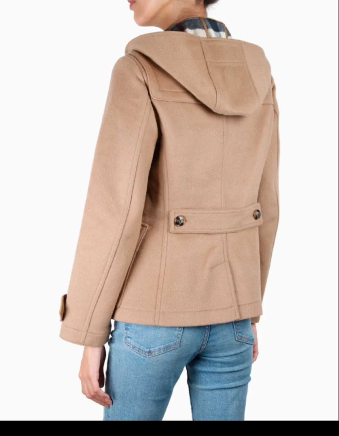 Burberry Wool Duffle Coat - Size S image indicator(10)