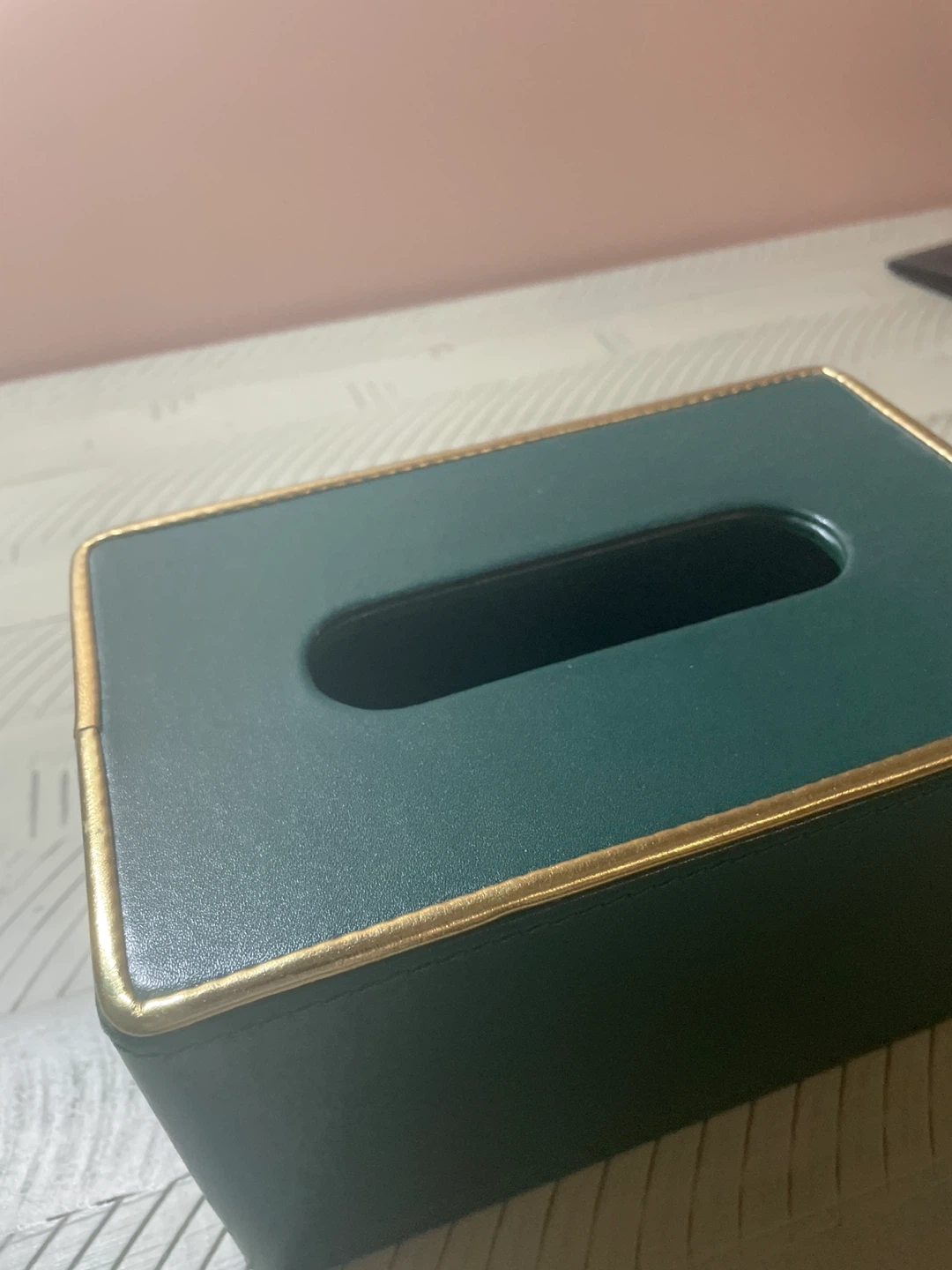 Vintage tissue box holder - photo 2