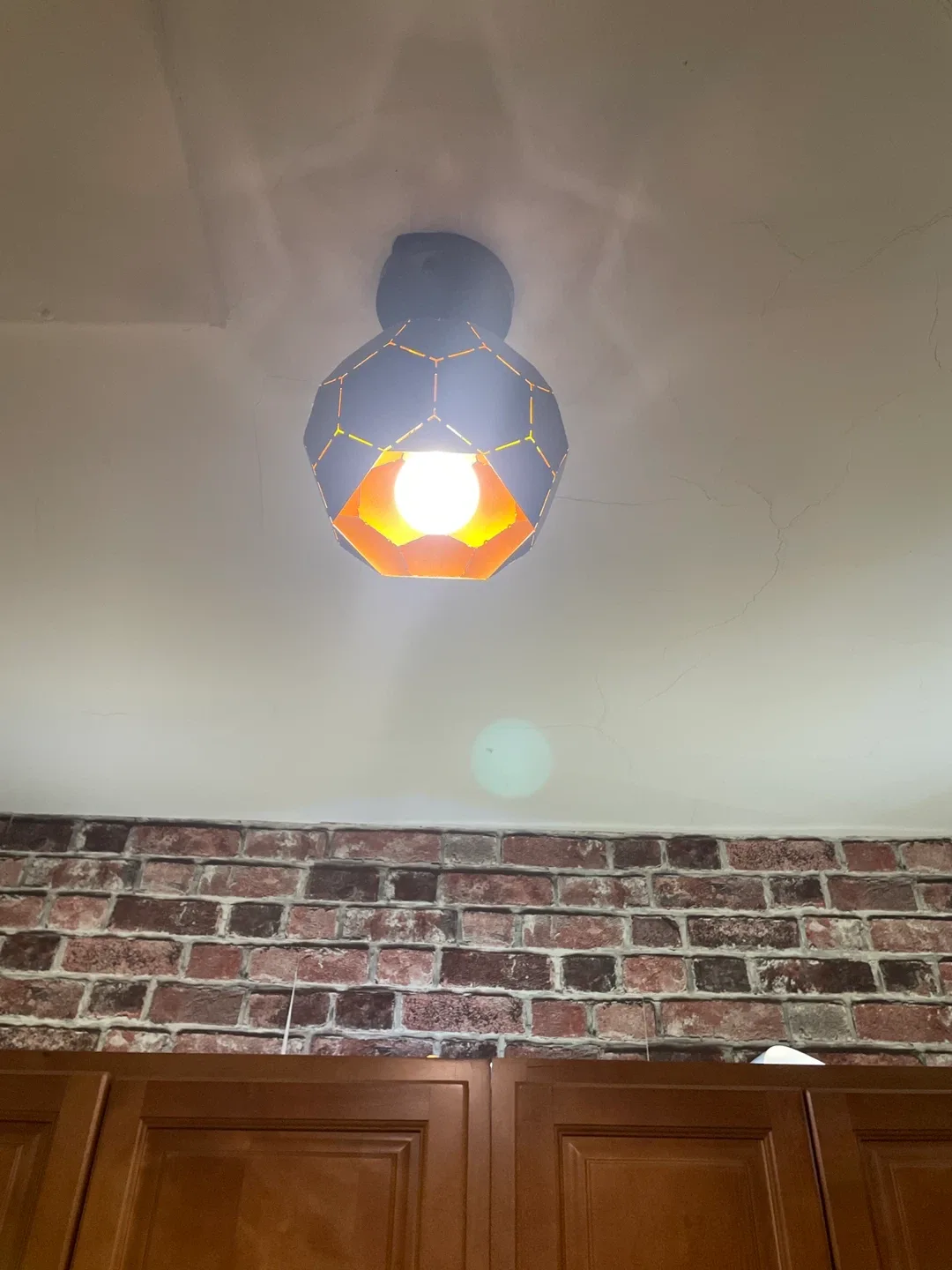 Black Splicing Pendant Light - Kitchen Island Decoration