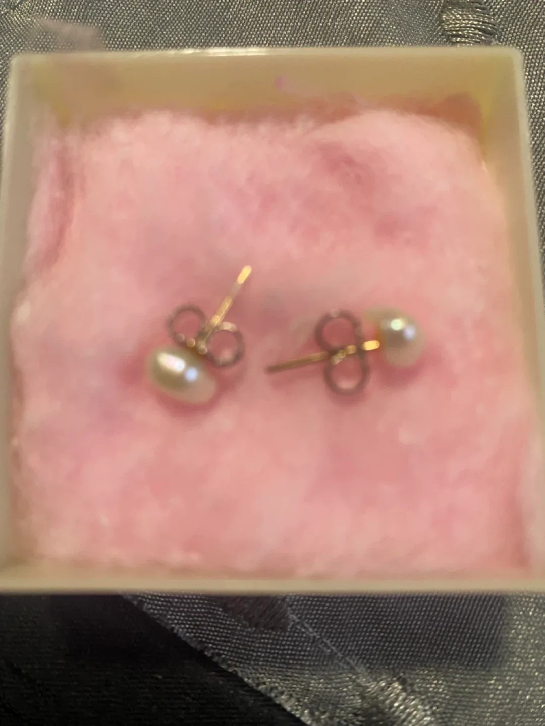 Pearl Stud Earrings