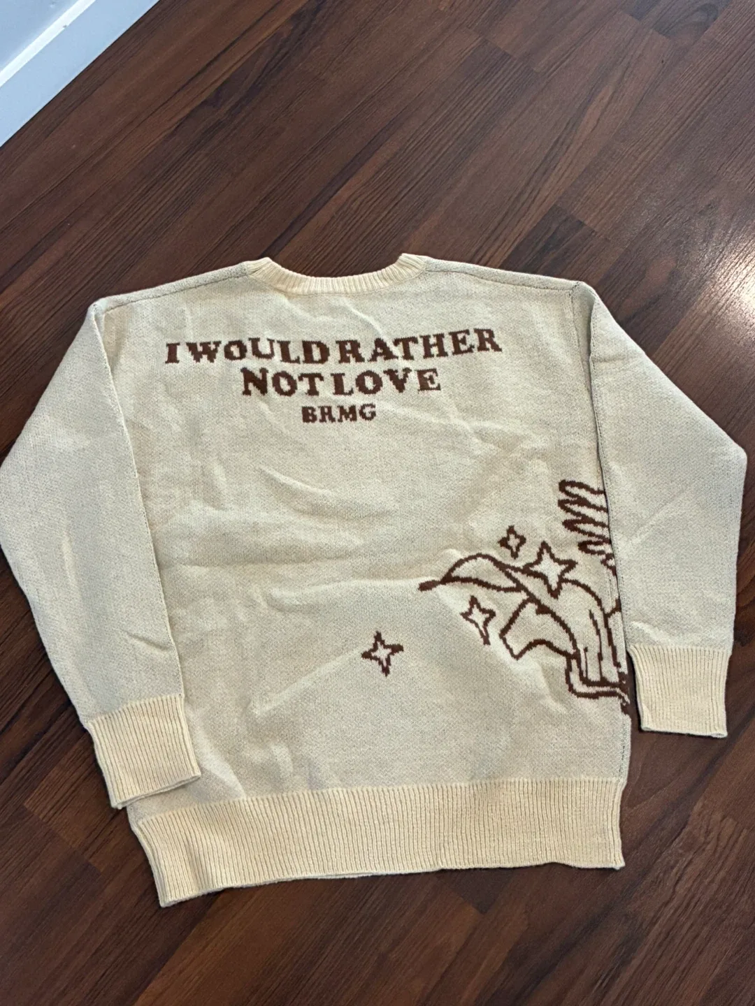 BRMG 'I Would Rather Not Love' Sweater image indicator(2)