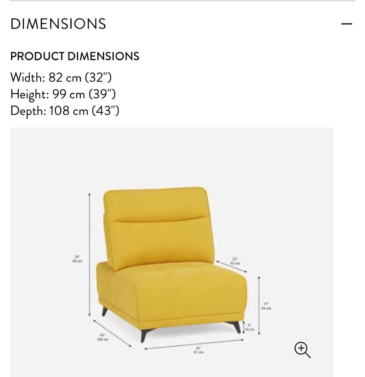 Structube Simon Yellow Lounge Chairs image indicator(3)
