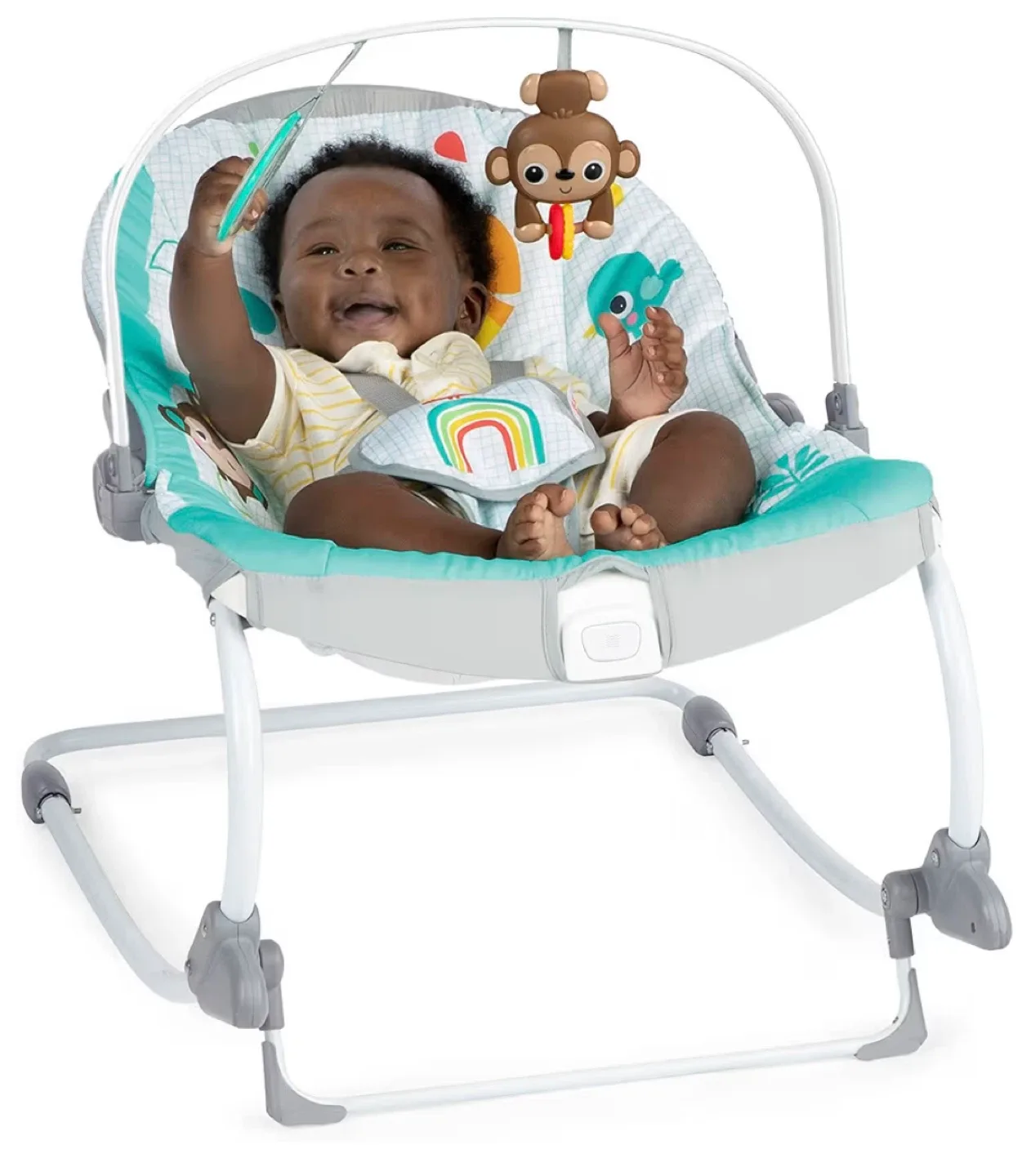 Bright Starts Wild Vibes Infant to Toddler Rocker image indicator(7)
