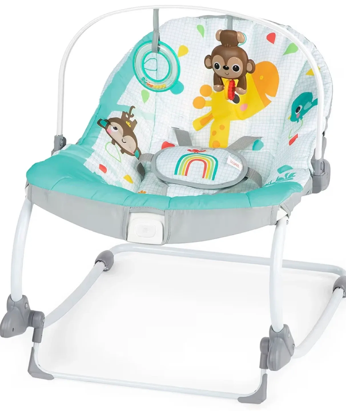 Bright Starts Wild Vibes Infant to Toddler Rocker