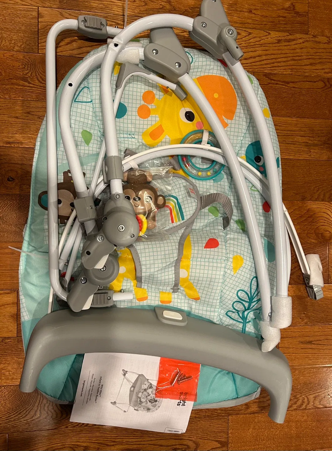 Bright Starts Wild Vibes Infant to Toddler Rocker image indicator(3)