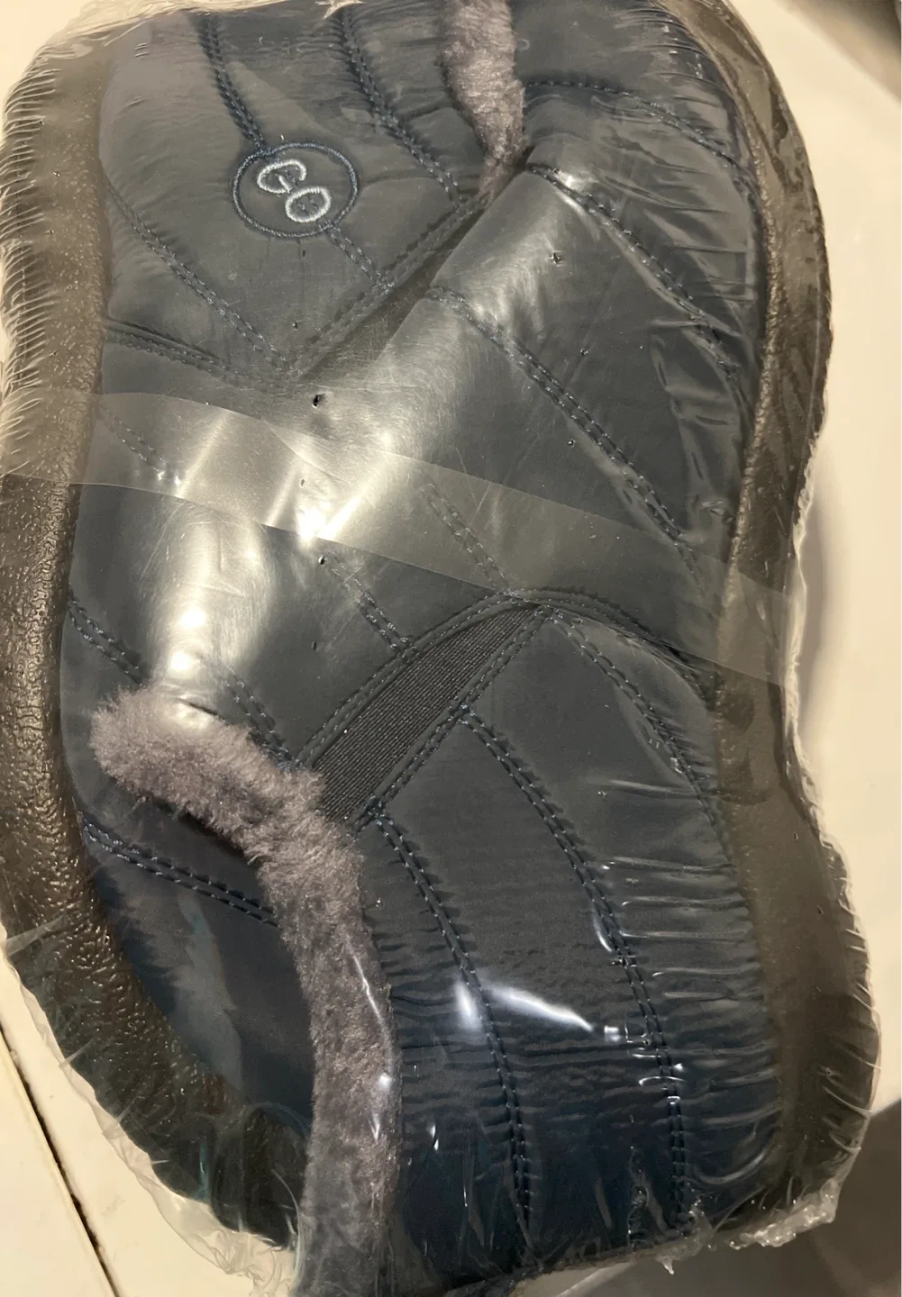 New ABIA Warm Snow Boots - Blue, Size 44