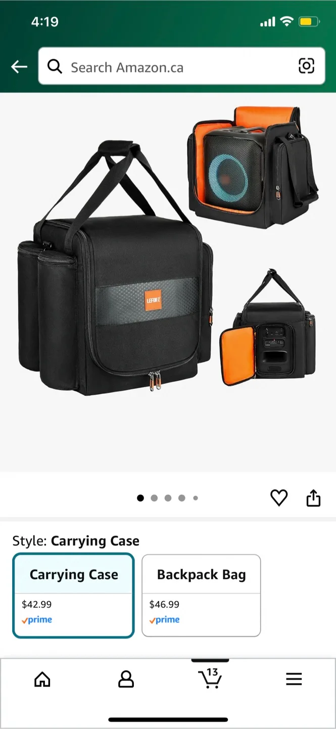 LEFOR·Z Carrying Case for JBL Partybox Encore Essential image indicator(7)