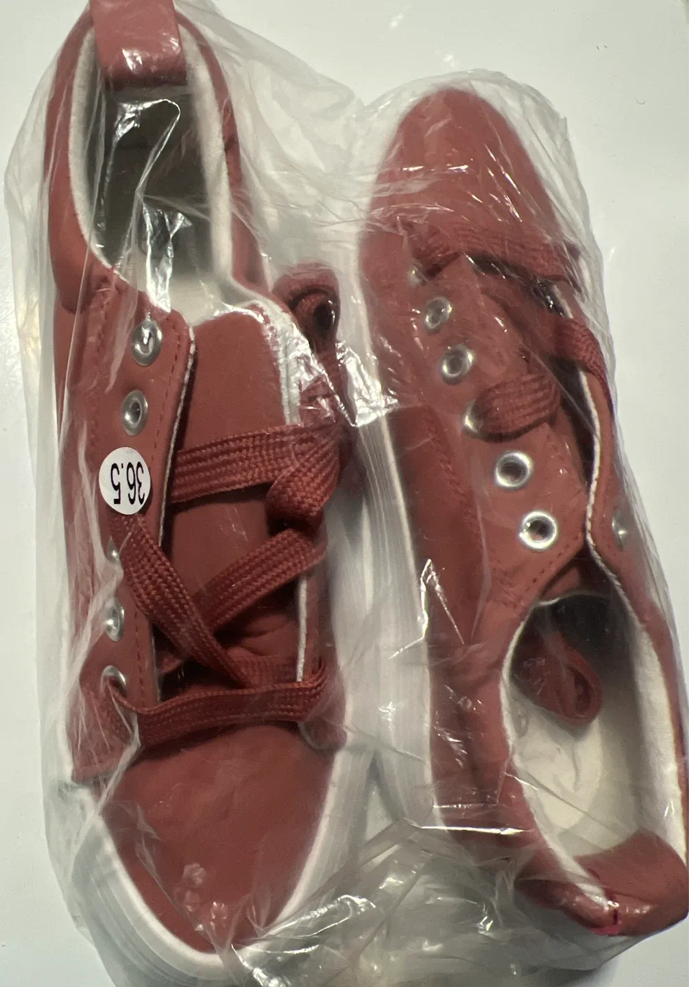 Red Sneakers - Size 36.5