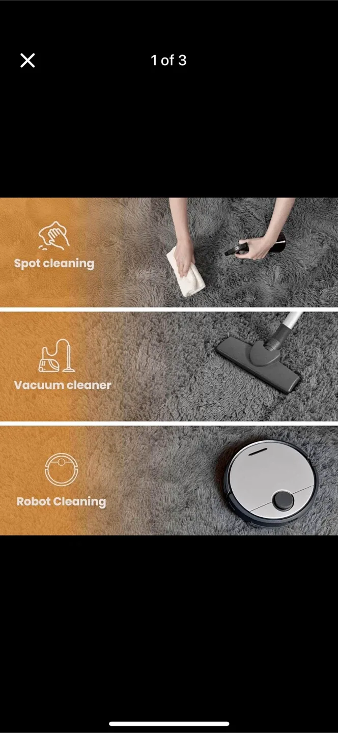 Grey Shag Rug 8*10 image indicator(4)