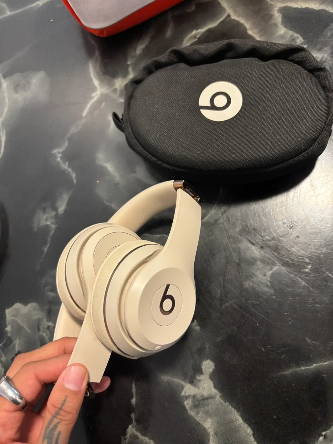 Beats Solo3 Wireless Headphones - Cream