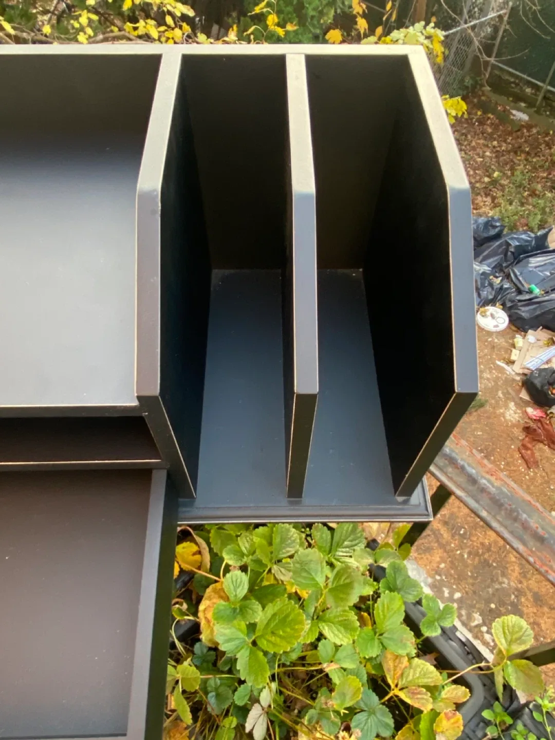 Black Wooden Desk Organizer image indicator(2)