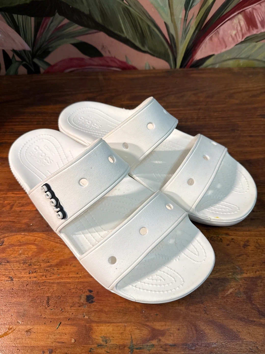 Crocs White Men size 12 Women Size 10 - photo 3