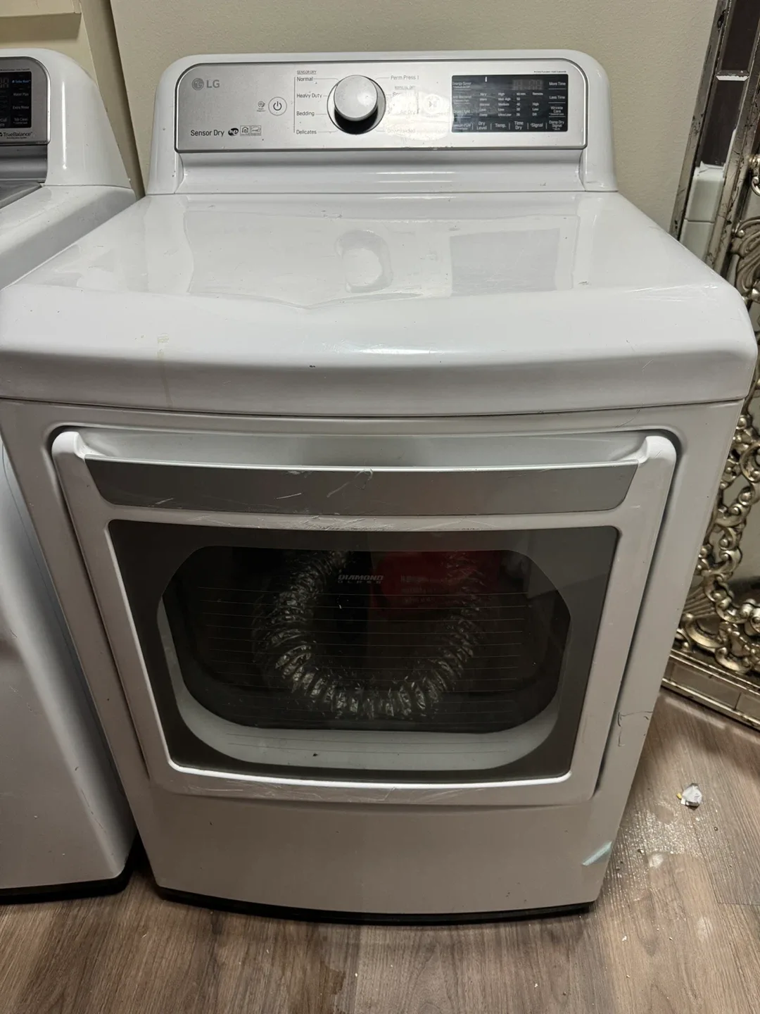 LG White Dryer image indicator(5)