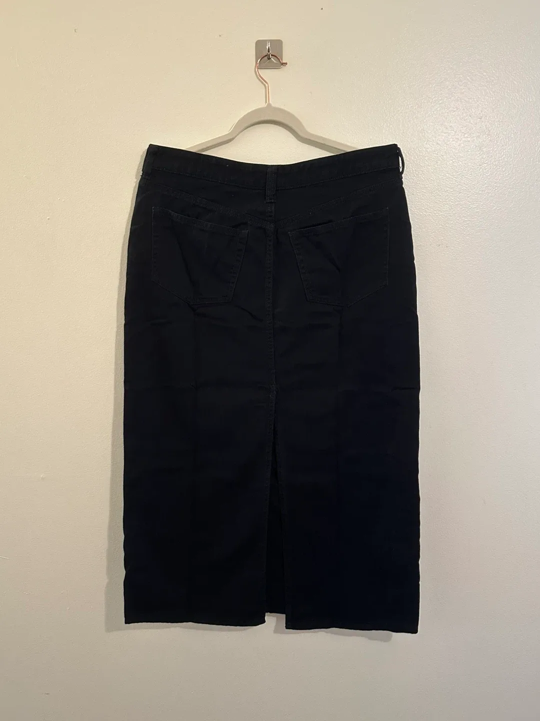 H&M Black Denim Skirt - Women’s Size US 10 image indicator(2)