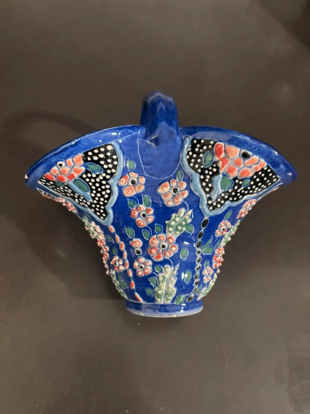 Serbayhyr Çini Blue Floral Basket image indicator(5)