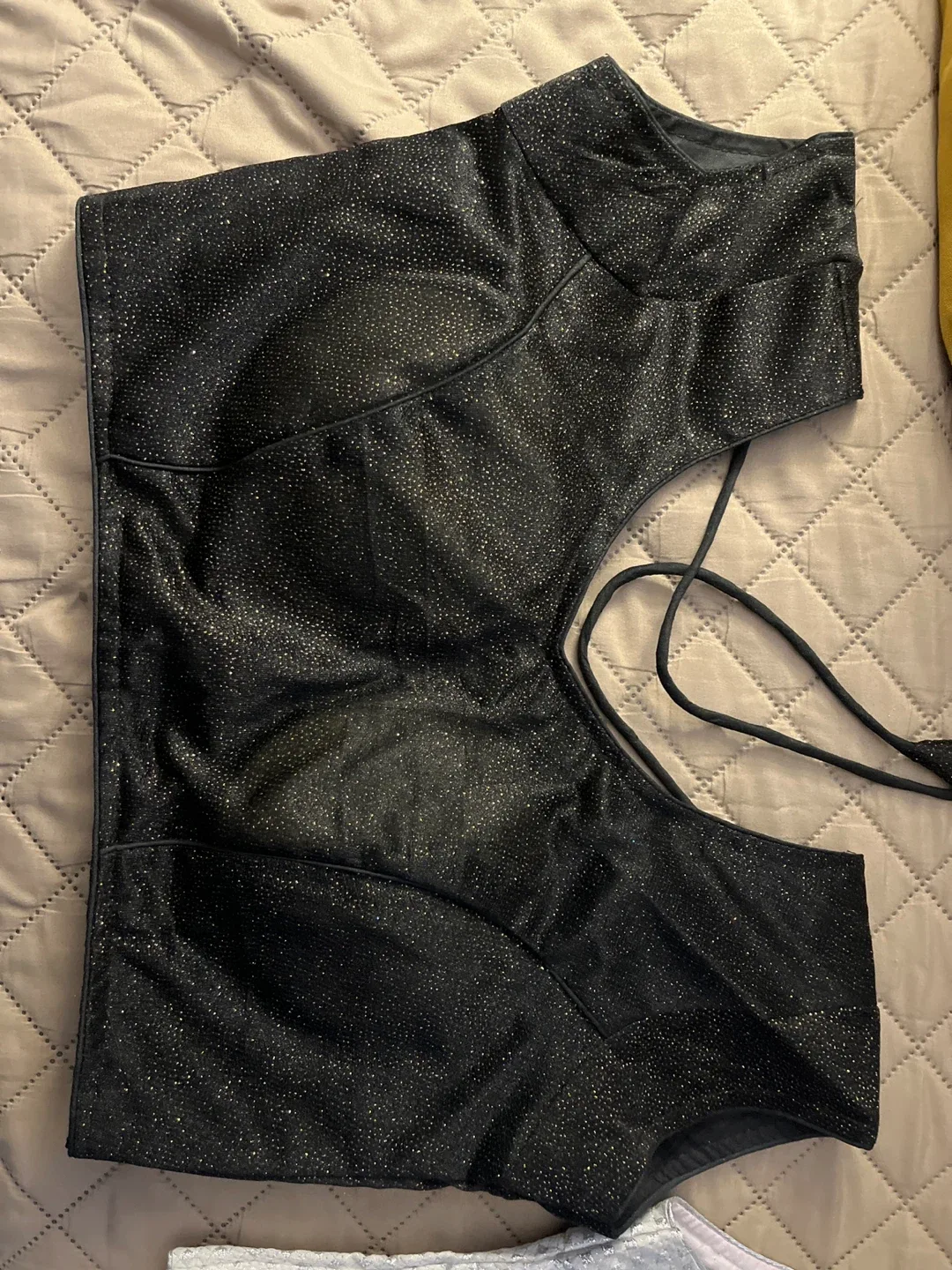 Silver & Black Blouse for saree image indicator(3)