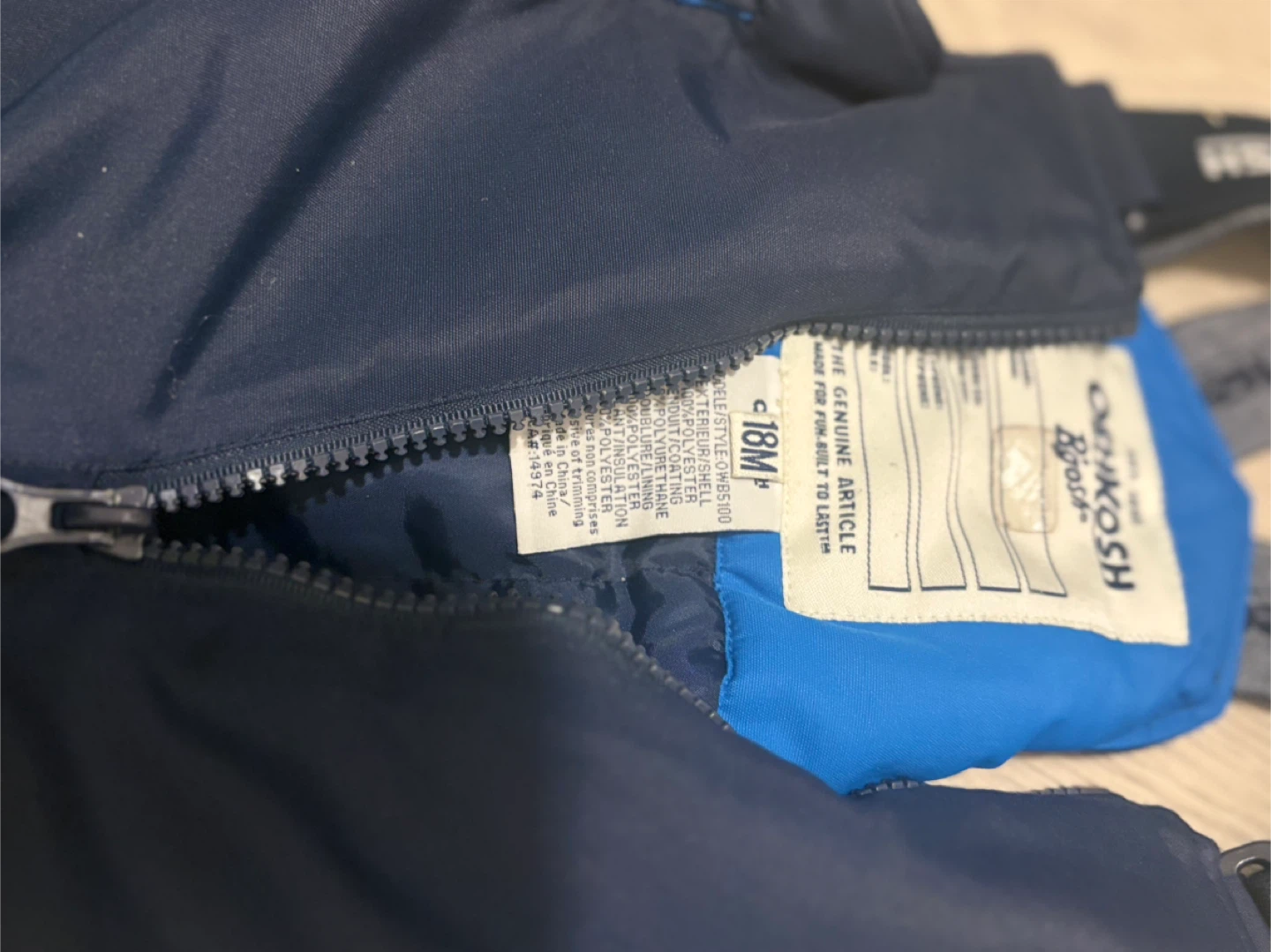 OshKosh B'gosh Snow Pants - 18M - photo 3