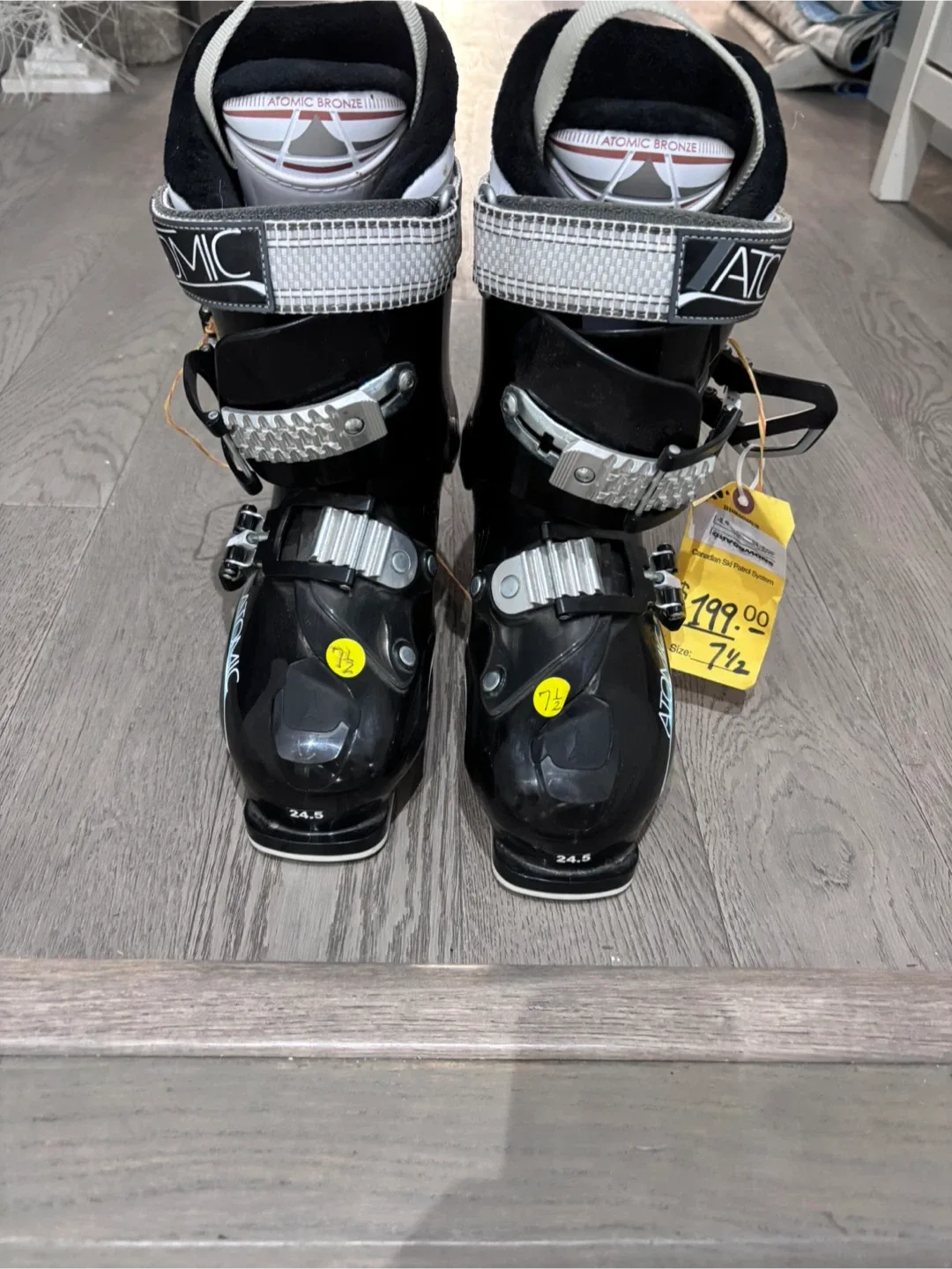 Atomic Bronze Ski Boots - Size 7.5