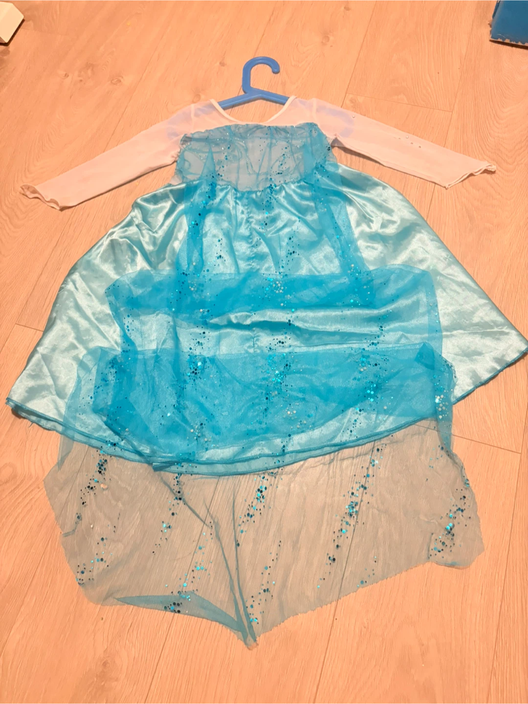 Elsa Dress Up Costume - Size Unknown