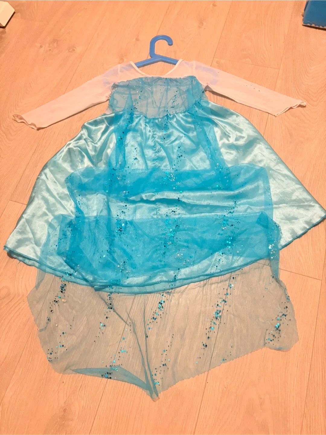 Elsa Dress Up Costume - Size Unknown