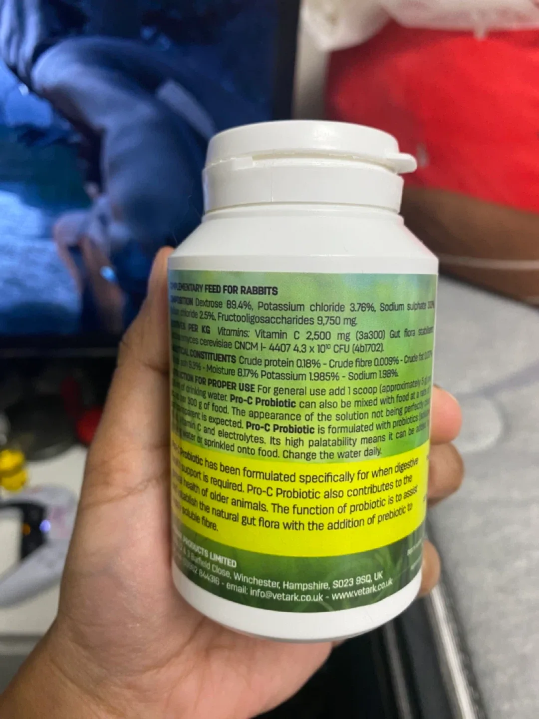 PRO-C Probiotic for Rabbits image indicator(2)