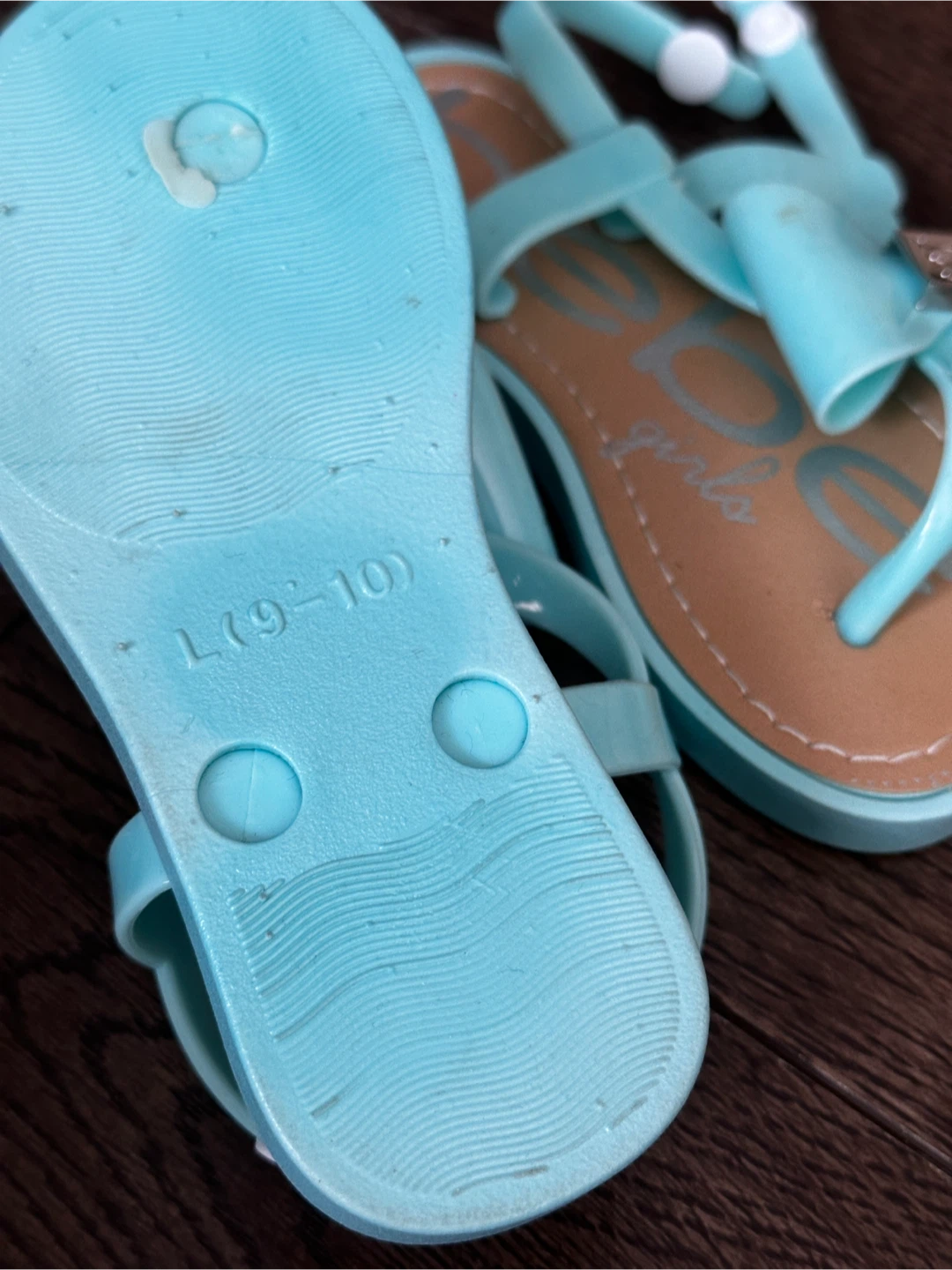 Bebe Girls Sandals - Size L (9-10) - photo 2