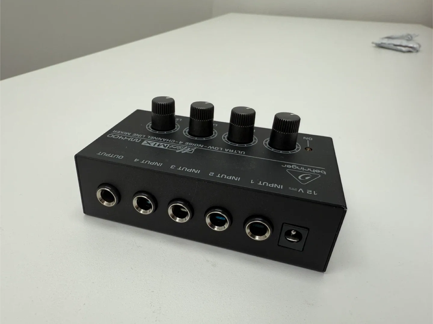 Behringer MicroMix MX400 4-Channel Line Mixer - New