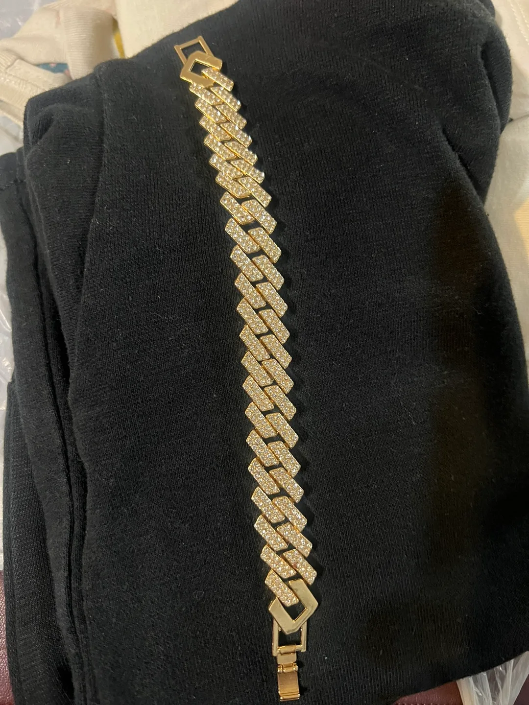 Gold Cuban Link Bracelet