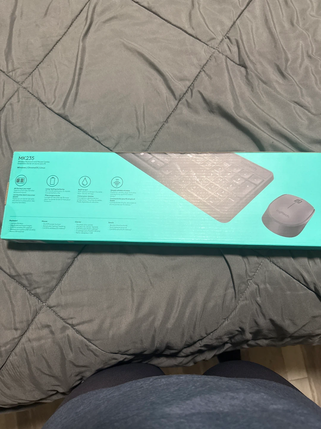 Logitech MK235 Wireless Keyboard and Mouse Combo - photo 2