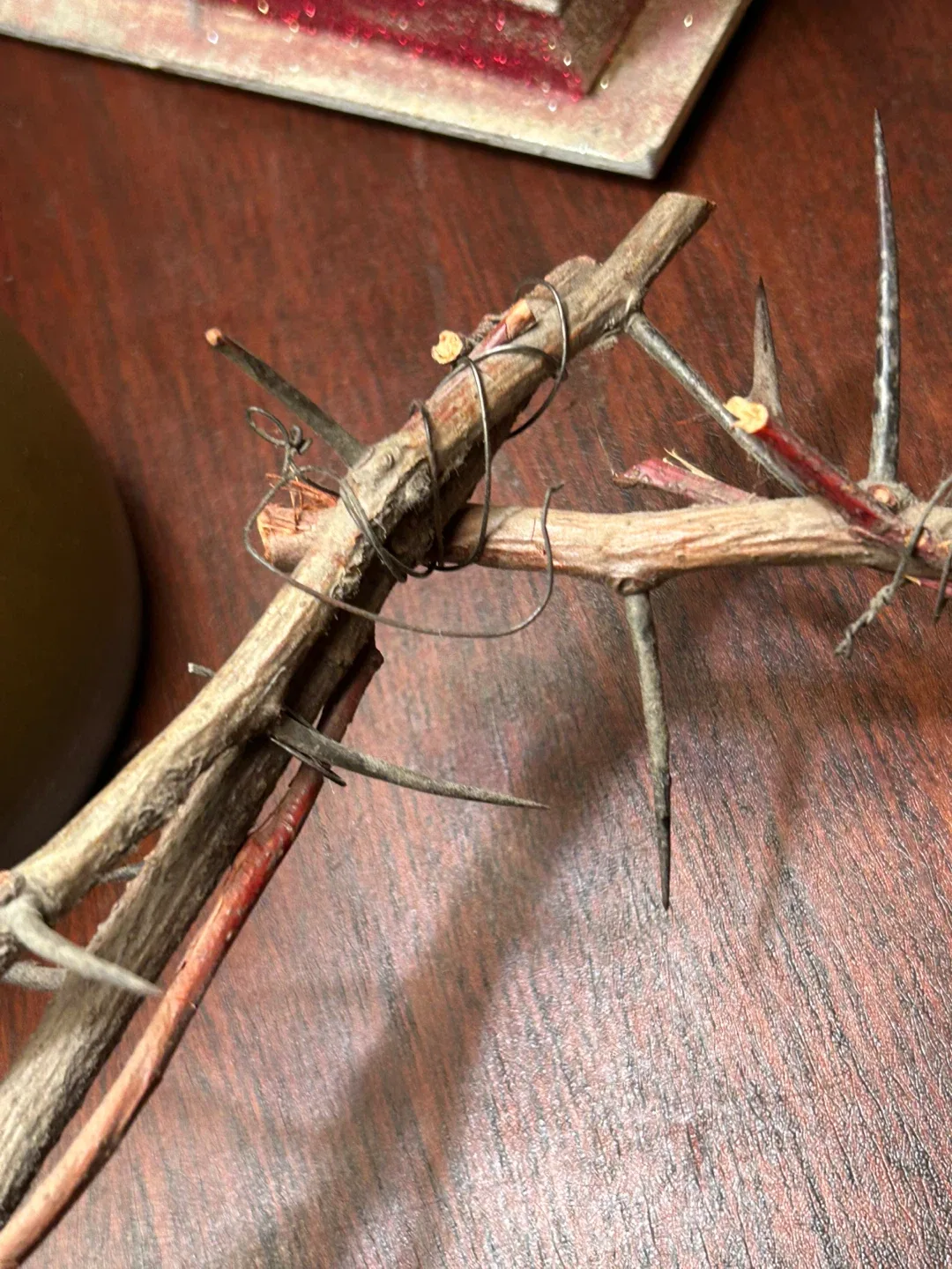 $10 Crown of thorns   Real  handmade  xmas Christmas gift image indicator(2)