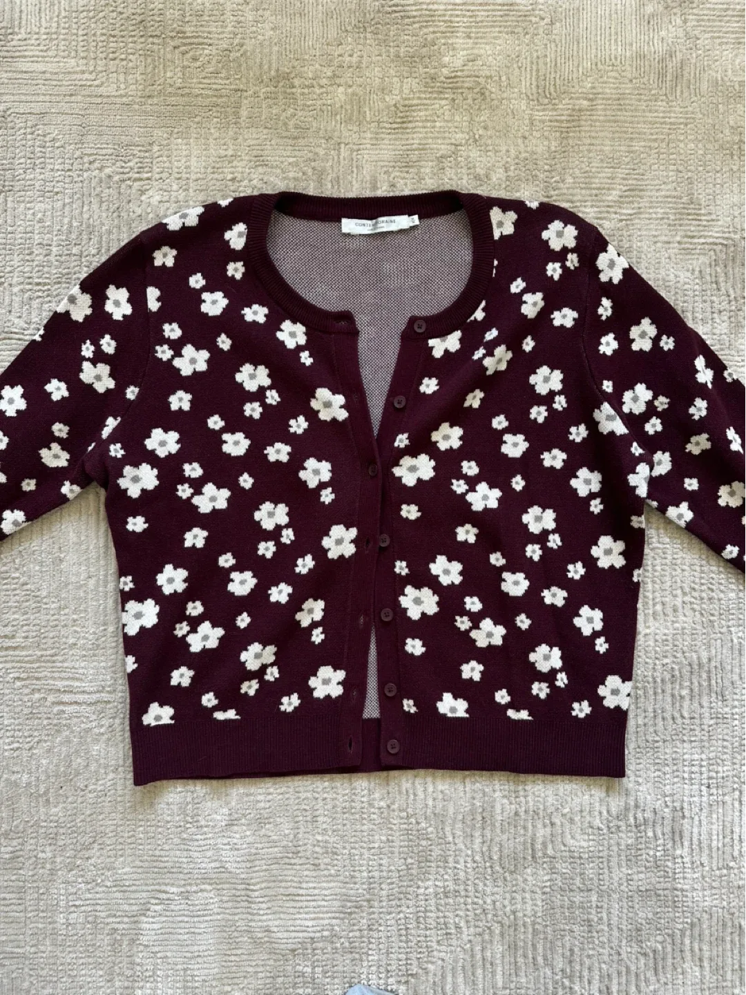 Contemporaine Floral Cardigan - Size M image indicator(3)