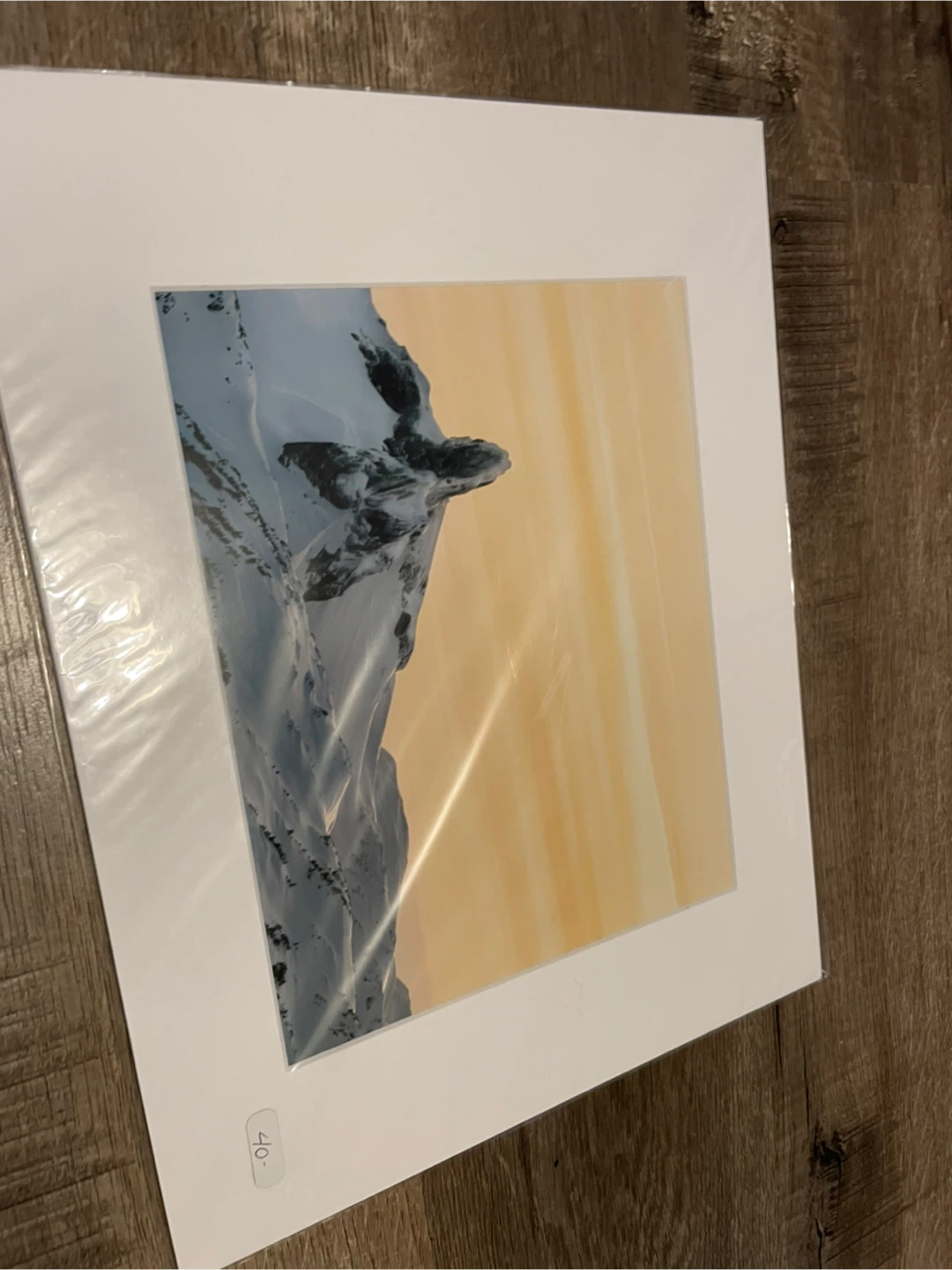 Black Tusk Mountain Print at sunset, Whistler - photo 3