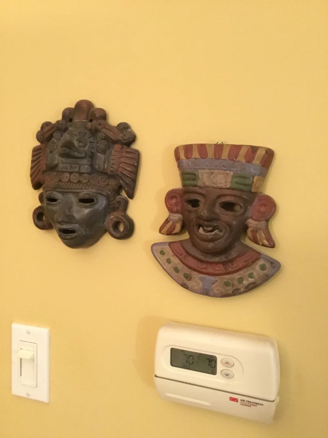 Antique masks image indicator(2)