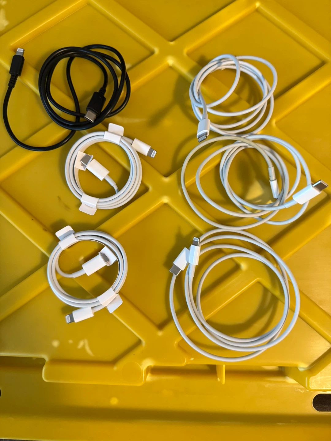 Apple Lightning to USB-C Charging Cables