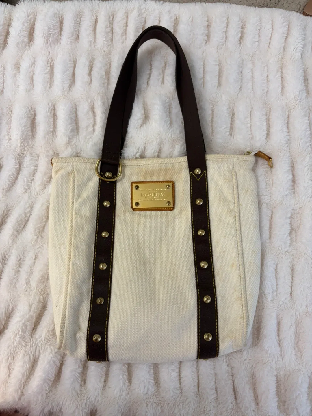 Louis Vuitton Antigua Cabas MM tote bag