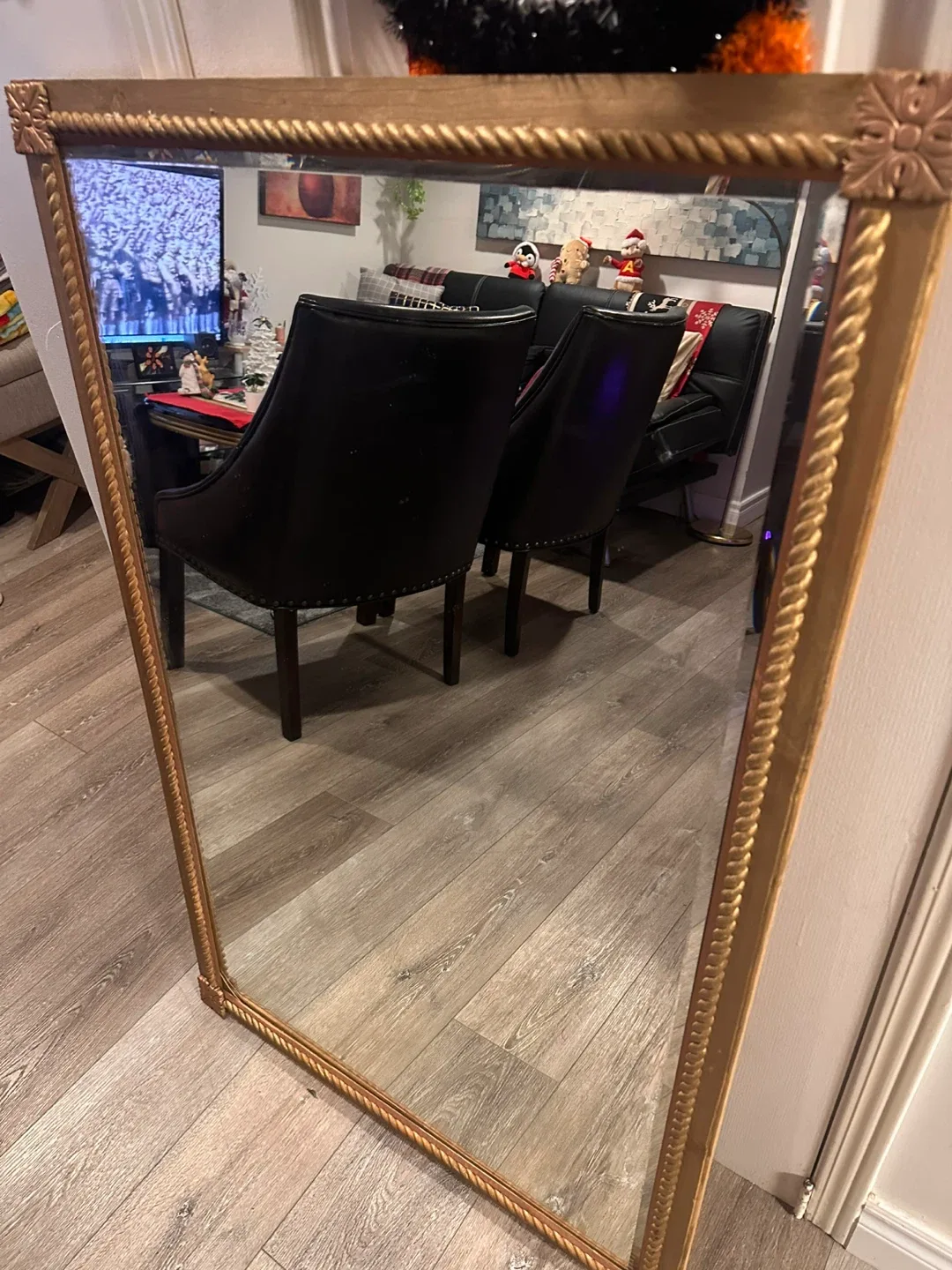 Gold Framed Mirror image indicator(3)