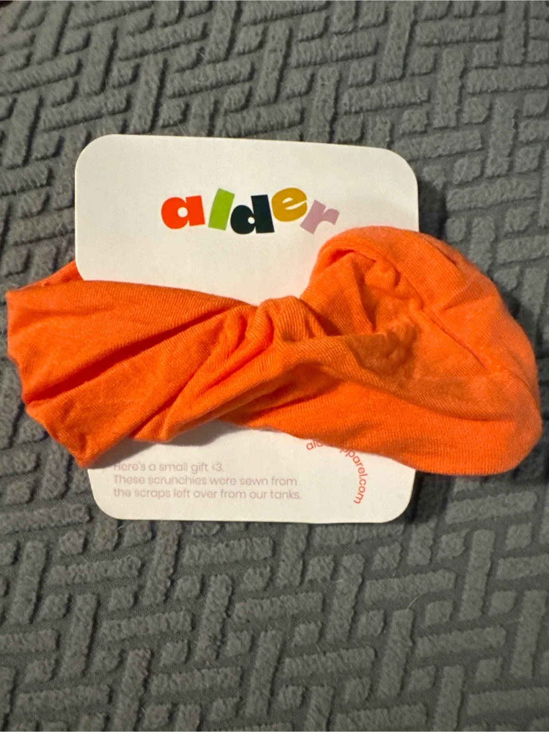 Alder Apparel Scrunchie #cleanout