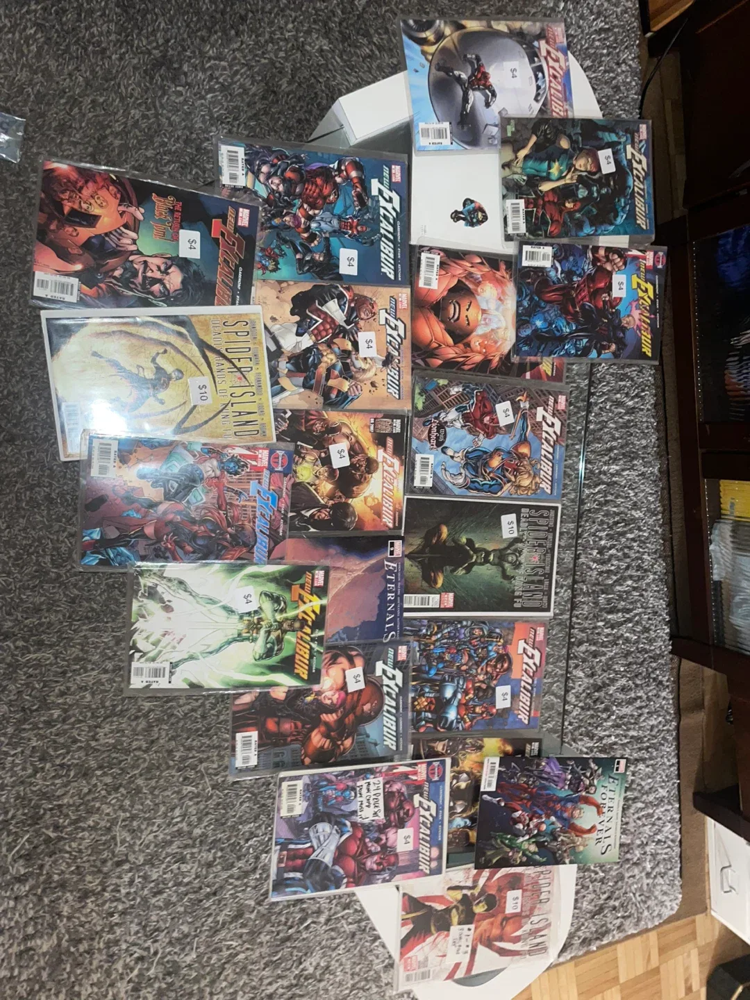 Marvel Comics Lot - Excalibur, Eternals, Spider Island image indicator(2)