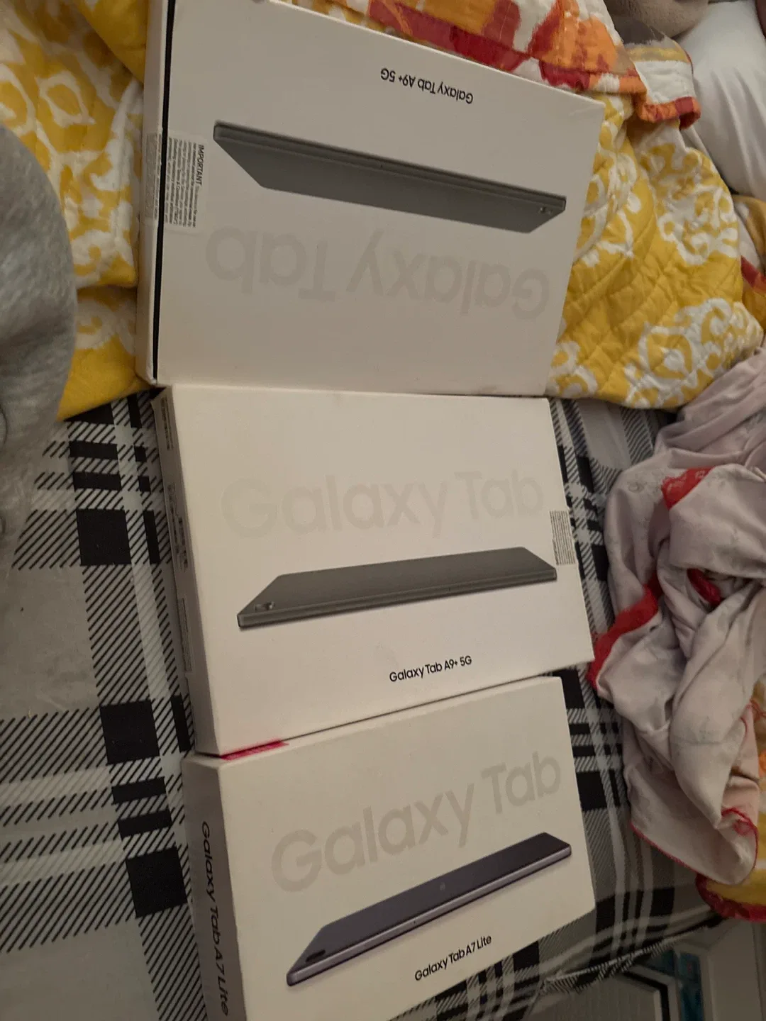 New Samsung Galaxy Tab A9+ 5G 2 left