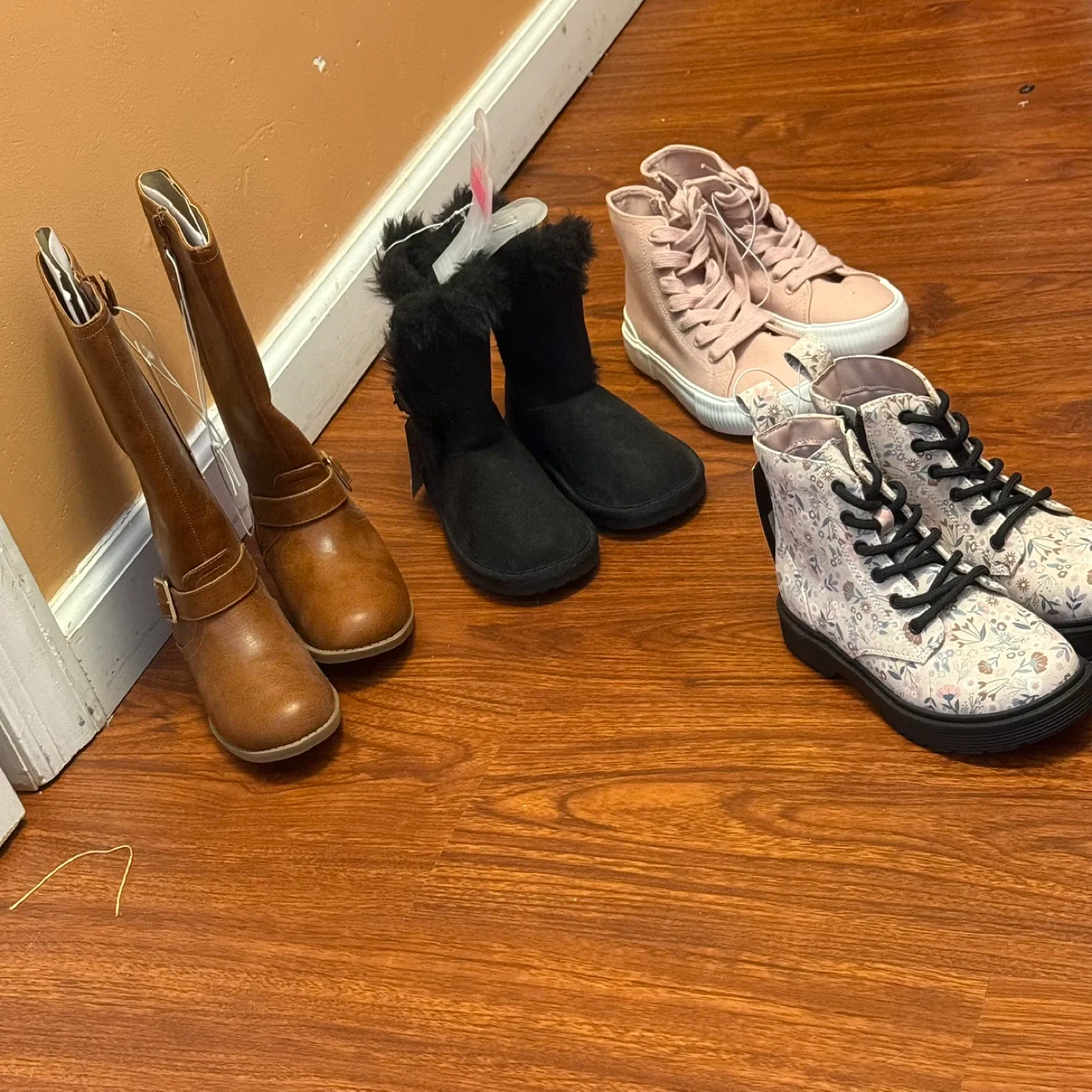 Girls' Assorted Boots & Sneakers size 13. $20 each image indicator(2)