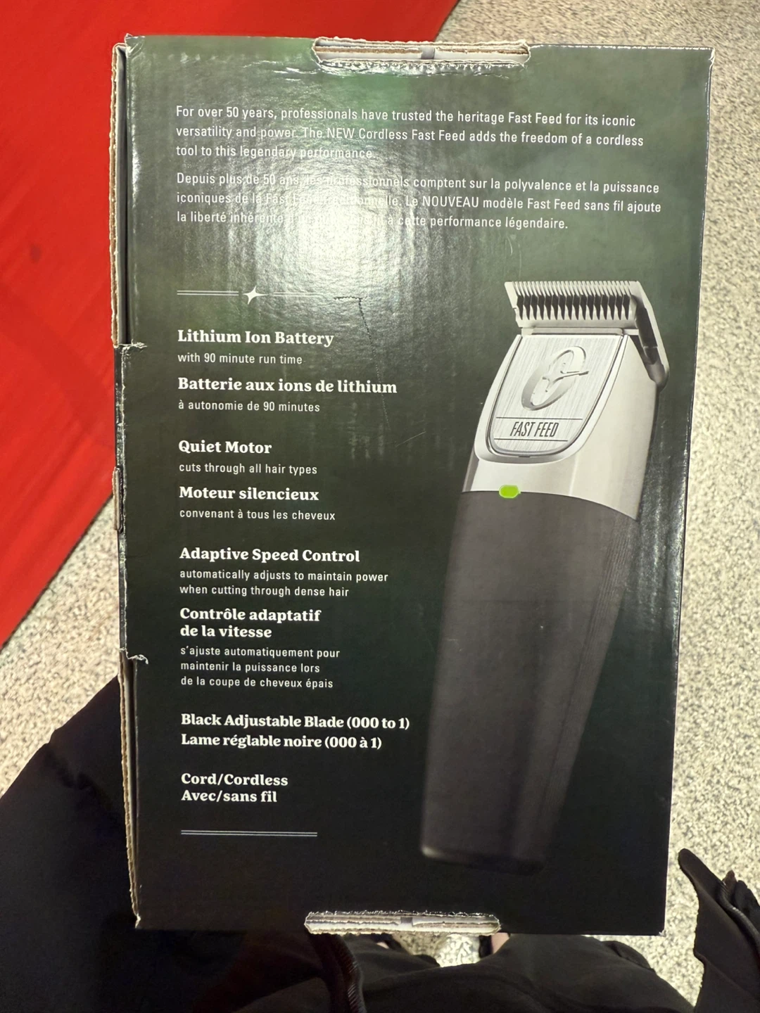 Oster Professional Fast Feed Cordless Hair Clipper - New