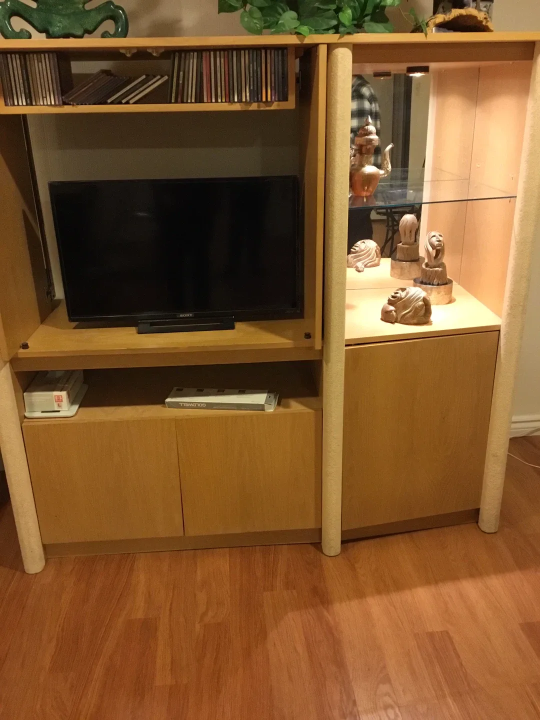 Wooden Entertainment Center image indicator(2)