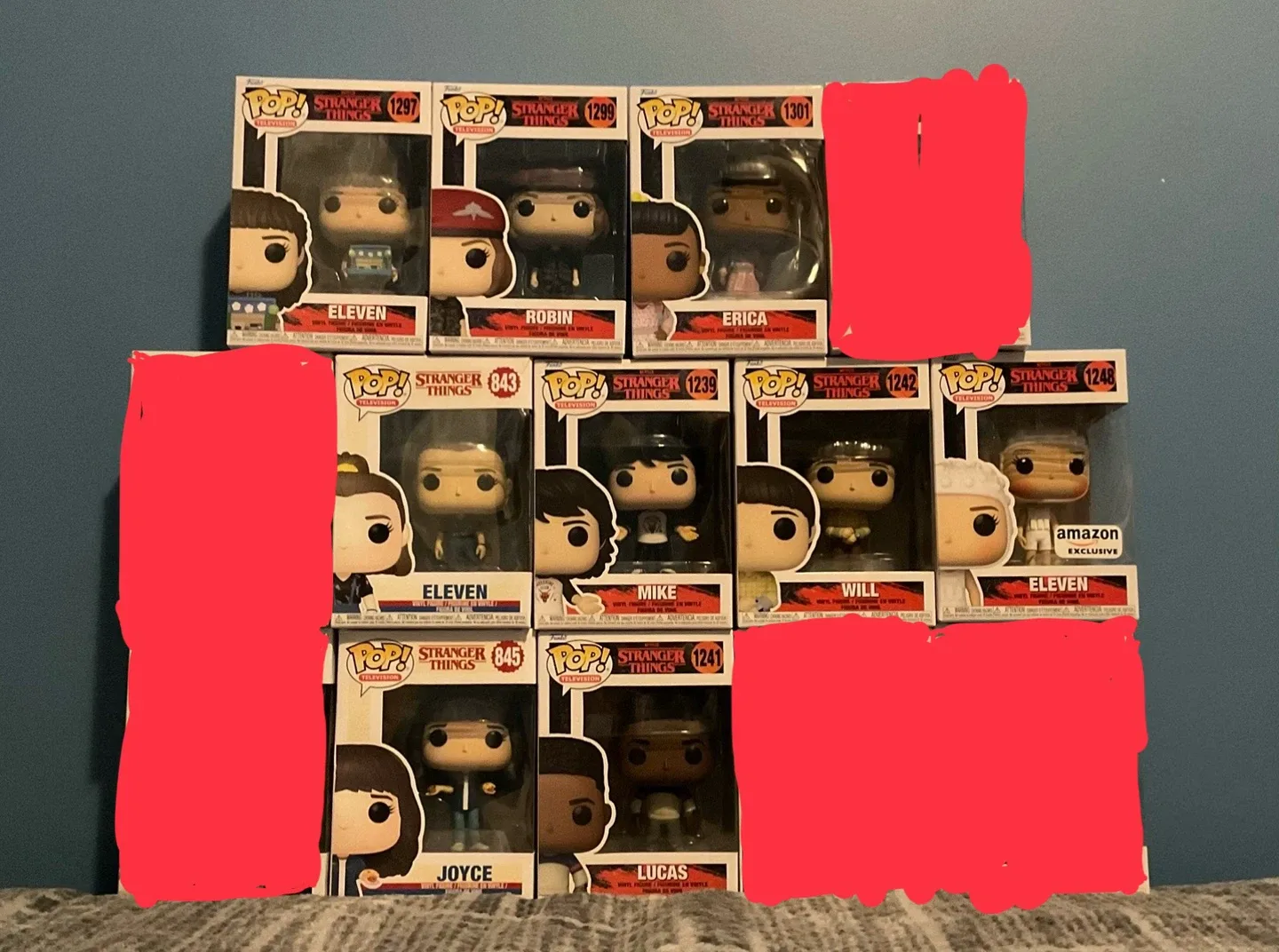 Stranger Things Funko Pop Collection